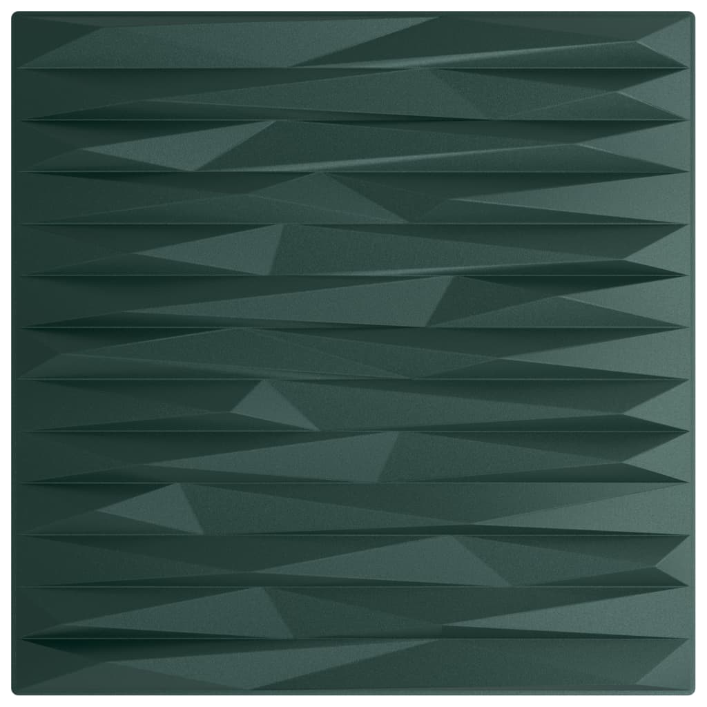 Wandpanelen Steen 12 M² 50X50 Cm Xps Groen 48 Steen groen