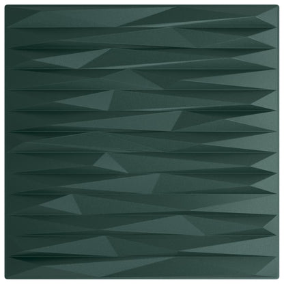 Wandpanelen Steen 12 M² 50X50 Cm Xps Groen 48 Steen groen