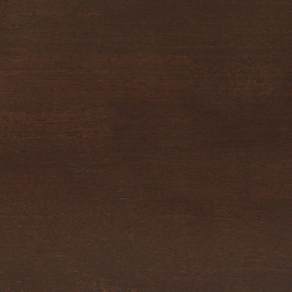 Eettafel bruin massief hout rubber