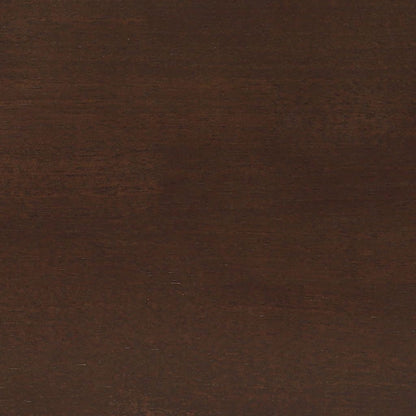 Eettafel bruin massief hout rubber