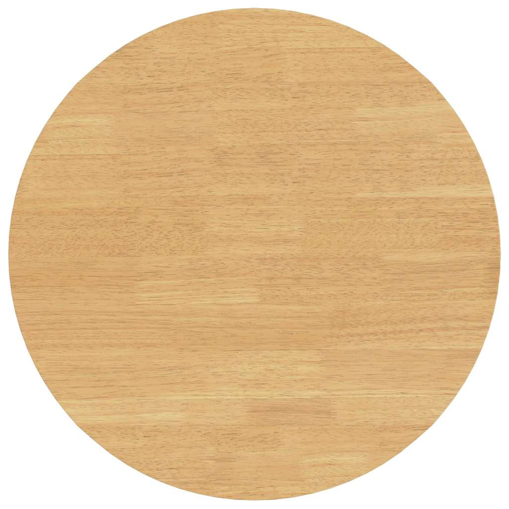 Eettafel massief hout naturel rubber