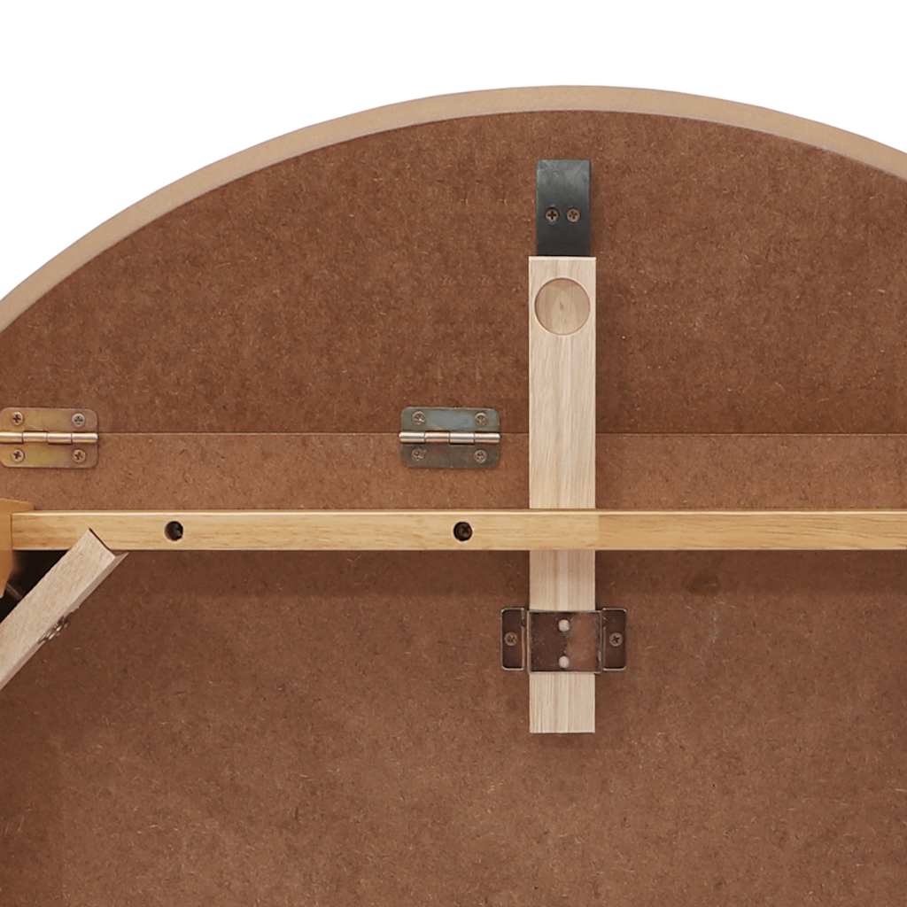 Eettafel massief hout naturel rubber