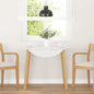 Eettafel massief hout naturel rubber