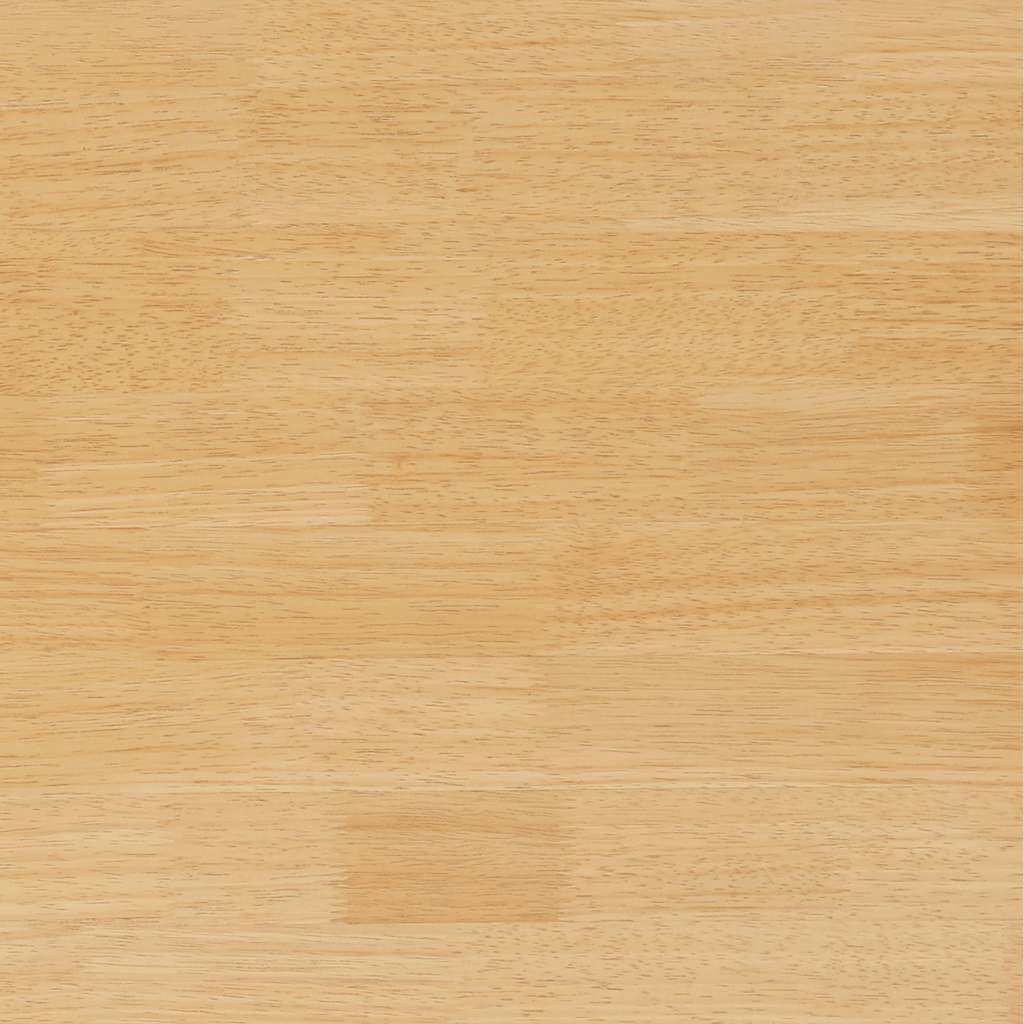 Eettafel massief hout wit rubber
