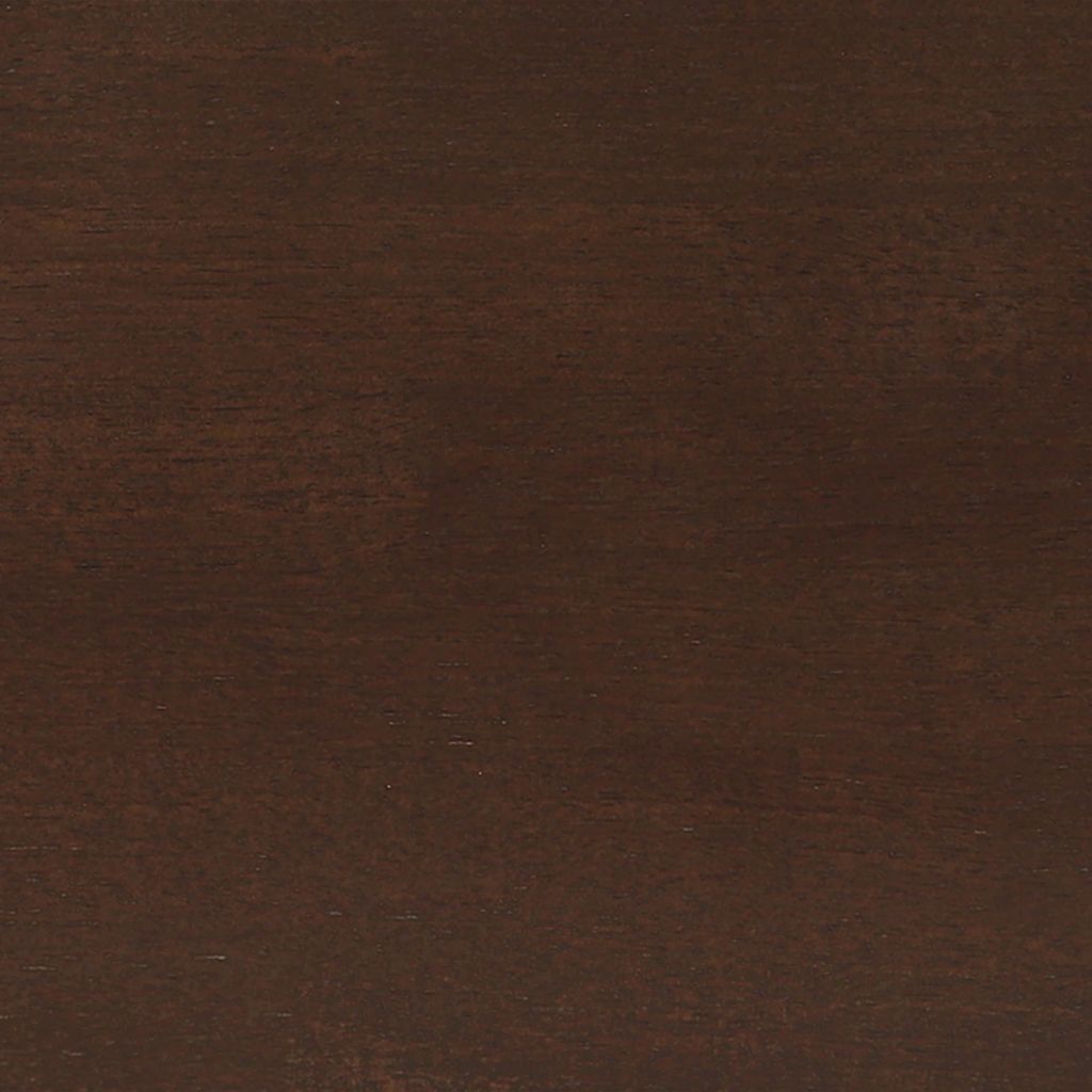 Eettafel bruin massief hout rubber