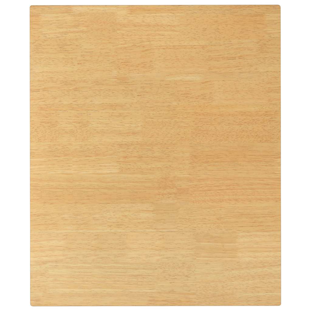 Eettafel massief hout naturel rubber