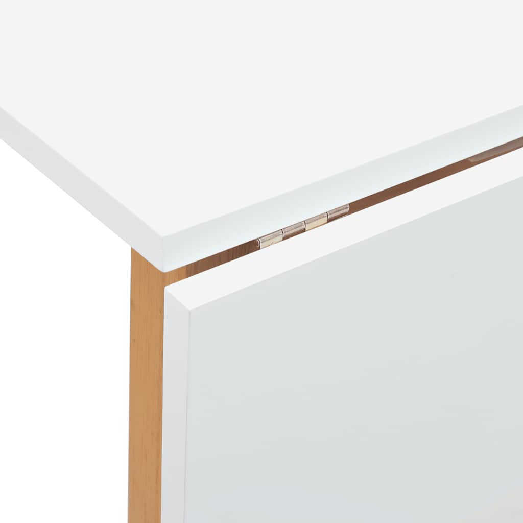 Eettafel massief hout naturel rubber