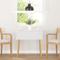 Eettafel massief hout naturel rubber
