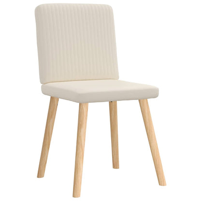 Eetkamerstoelen 4 st linnen