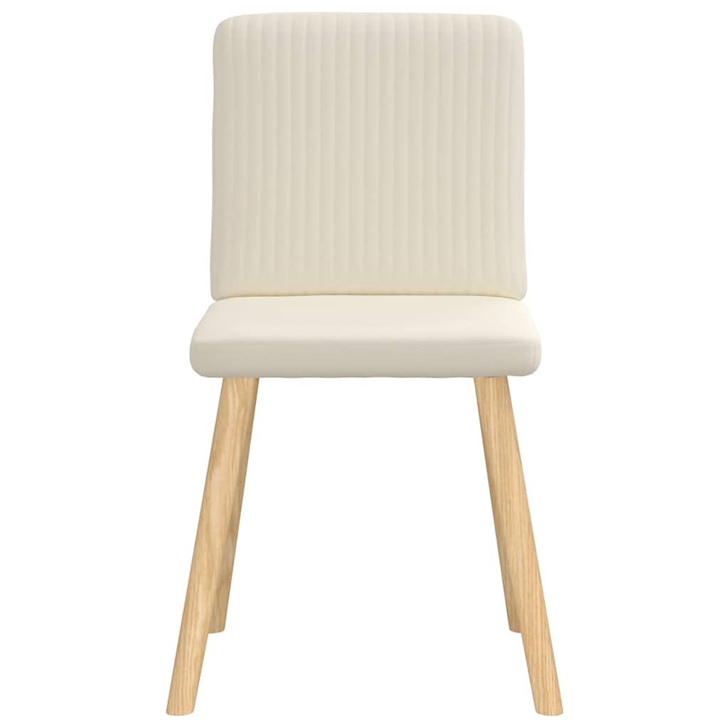 Eetkamerstoelen 4 st linnen