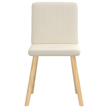 Eetkamerstoelen 4 st linnen