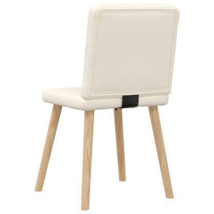 Eetkamerstoelen 4 st linnen