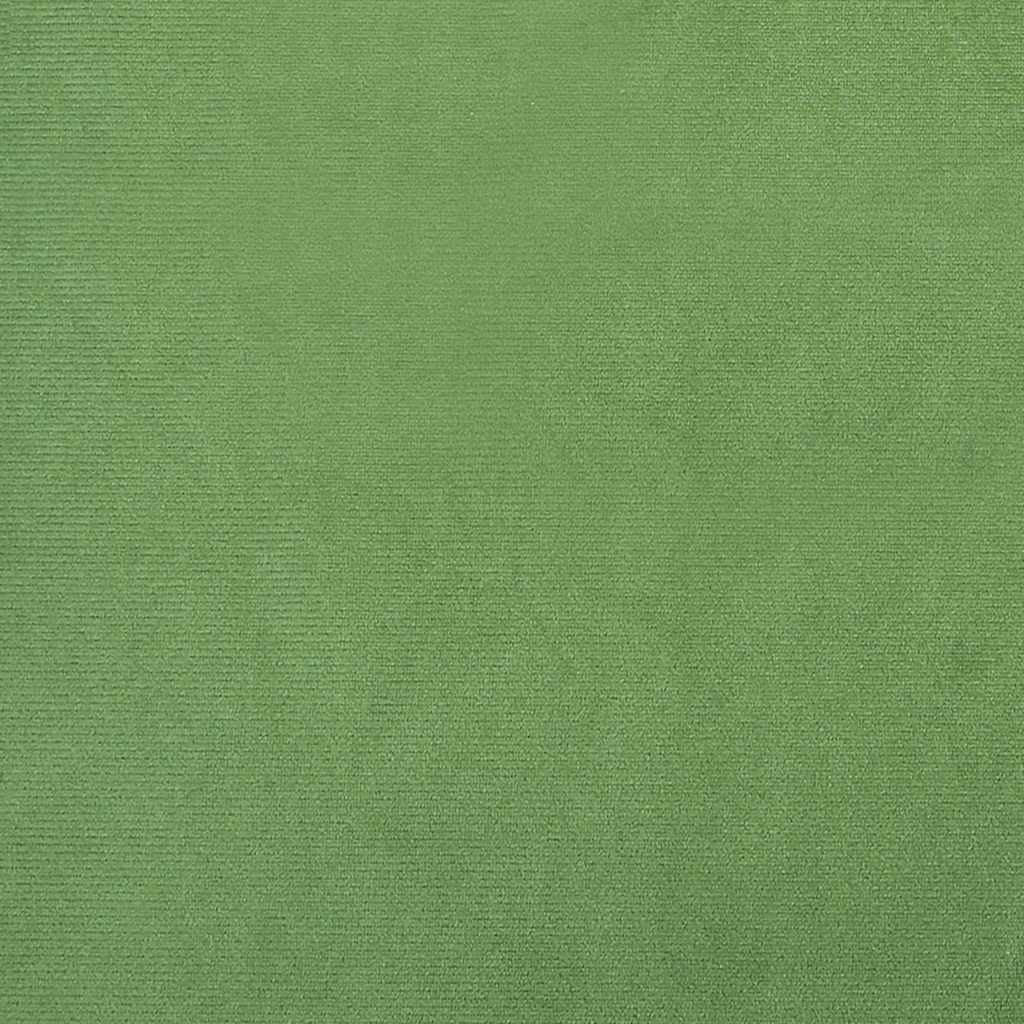 Eetkamerstoelen 4 st fluweel lichtgroen