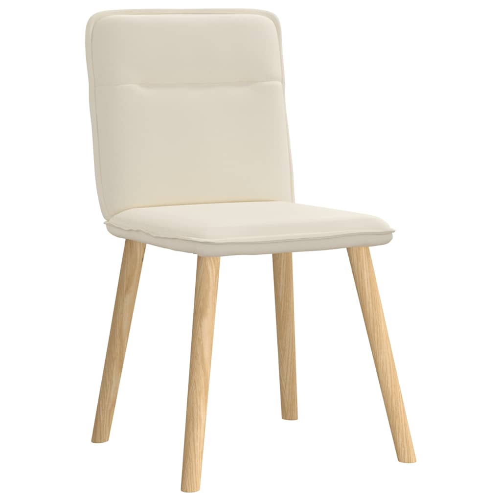 Eetkamerstoelen 4 st linnen
