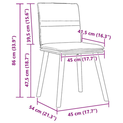 Eetkamerstoelen 4 st stof lichtgrijs