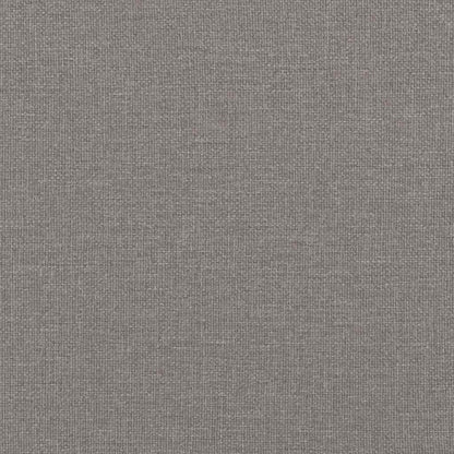 Eetkamerstoelen 4 st draaibaar stof taupe