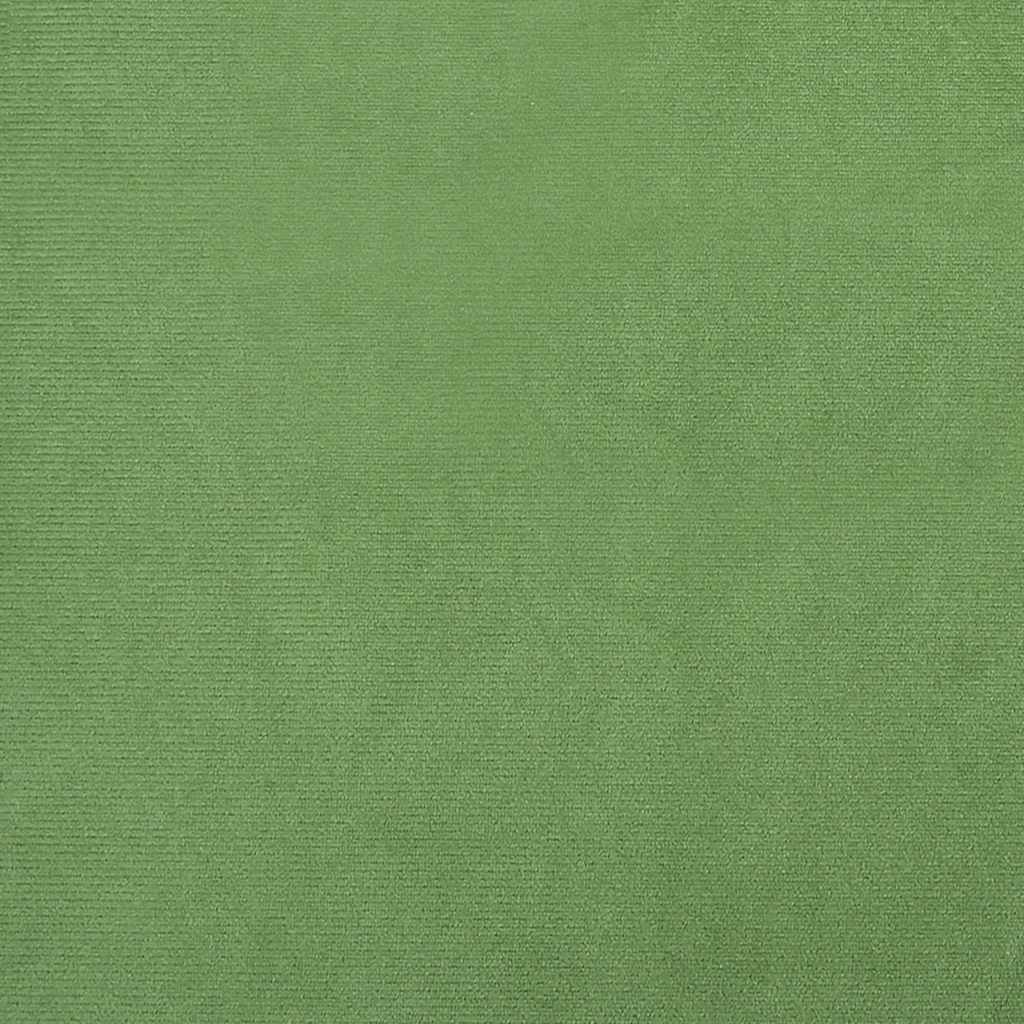 Eetkamerstoelen 4 st fluweel lichtgroen