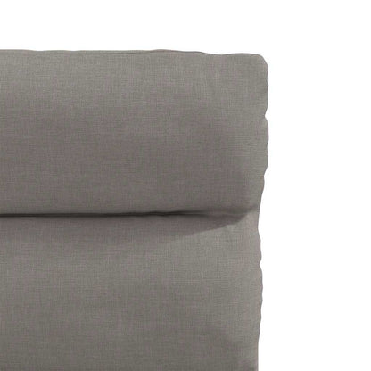 Eetkamerstoelen 4 st draaibaar stof taupe