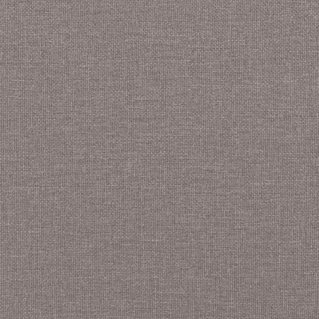Eetkamerstoelen 6 st stof taupe