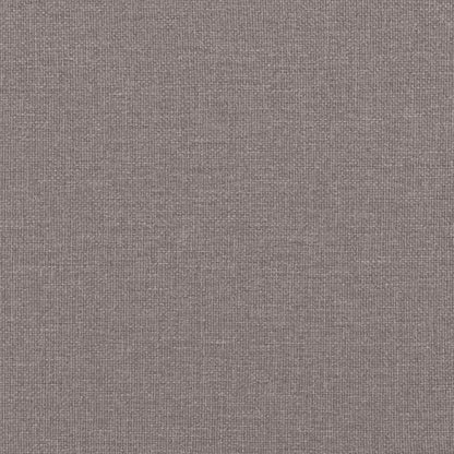 Eetkamerstoelen 6 st stof taupe