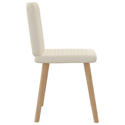Eetkamerstoelen 6 st linnen