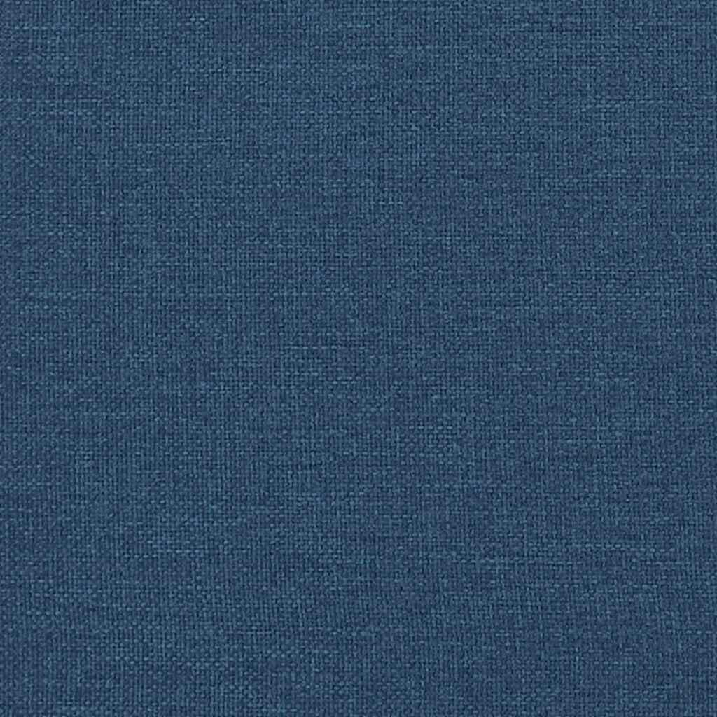 Eetkamerstoelen 6 st stof blauw