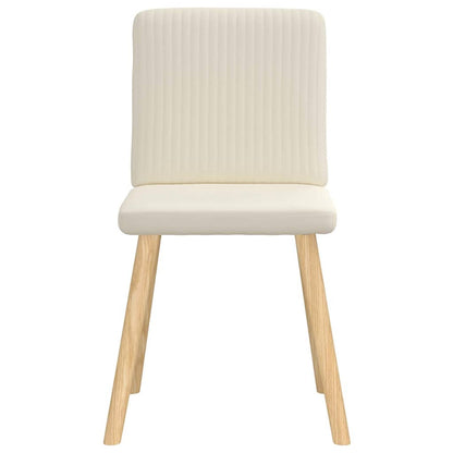 Eetkamerstoelen 6 st linnen