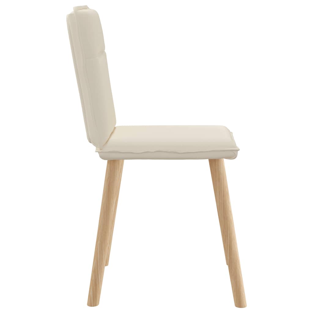 Eetkamerstoelen 6 st linnen