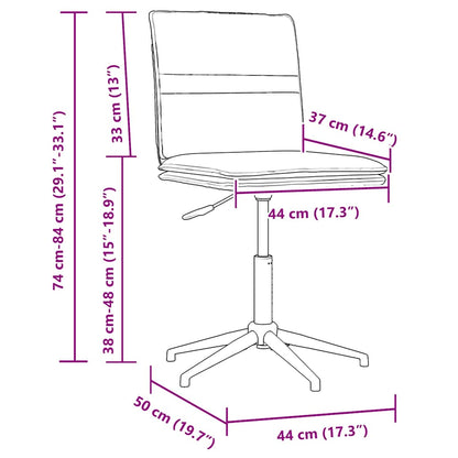 Eetkamerstoelen 4 st fluweel lichtgrijs