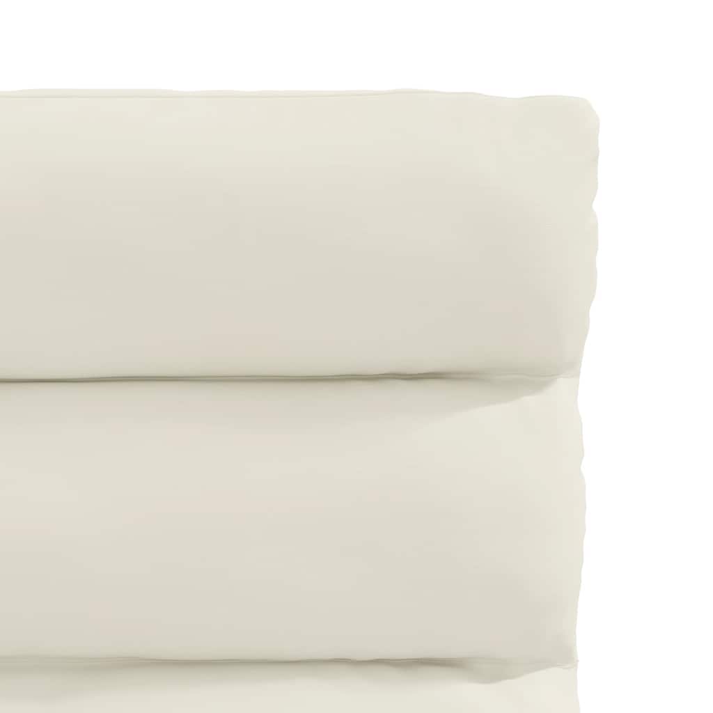 Eetkamerstoelen 6 st fluweel crèmekleurig