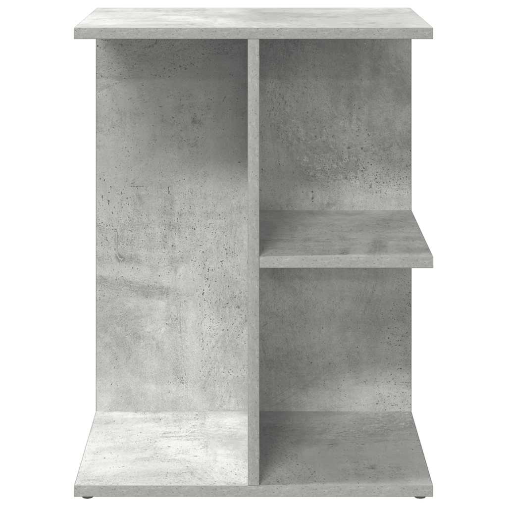 Nachtkastje 46,5x29x61 cm bewerkt hout betongrijs