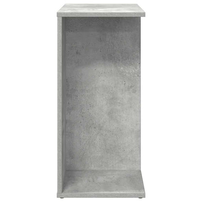 Nachtkastje 46,5x29x61 cm bewerkt hout betongrijs