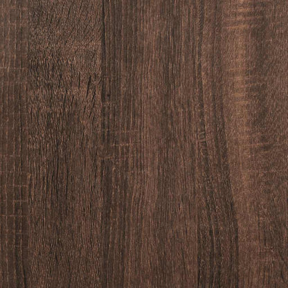 Nachtkastjes 2 st met lade 51x31x47 cm bruin eikenkleurig