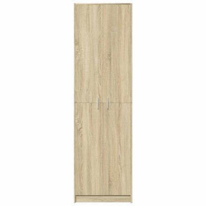 Gangkast 55x25x189 cm spaanplaat sonoma eikenkleurig