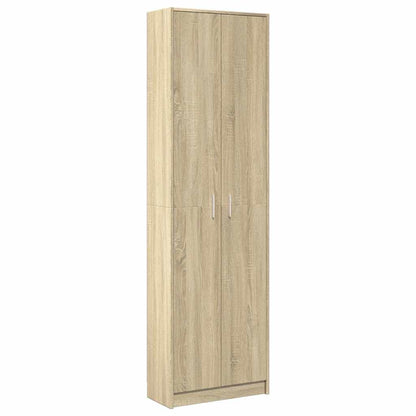 Gangkast 55x25x189 cm spaanplaat sonoma eikenkleurig