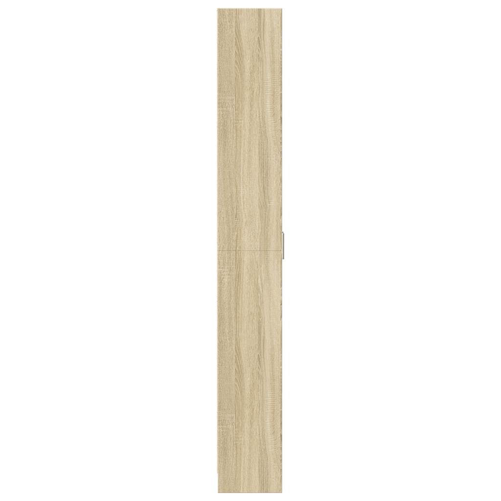 Gangkast 55x25x189 cm spaanplaat sonoma eikenkleurig