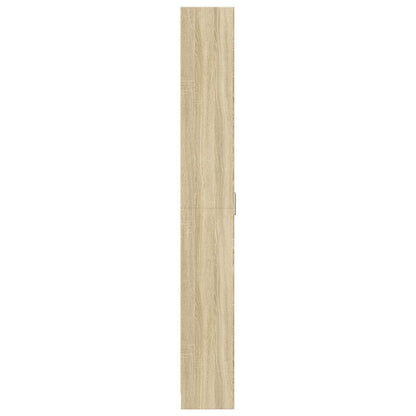 Gangkast 55x25x189 cm spaanplaat sonoma eikenkleurig