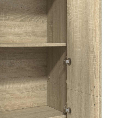 Gangkast 55x25x189 cm spaanplaat sonoma eikenkleurig