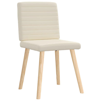 Eetkamerstoelen 2 st linnen