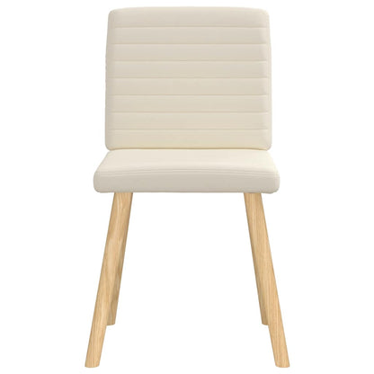 Eetkamerstoelen 2 st linnen