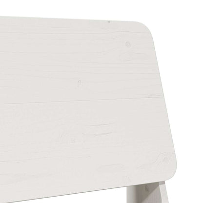 Tuinstoel 60x64x70,5 cm massief grenenhout wit