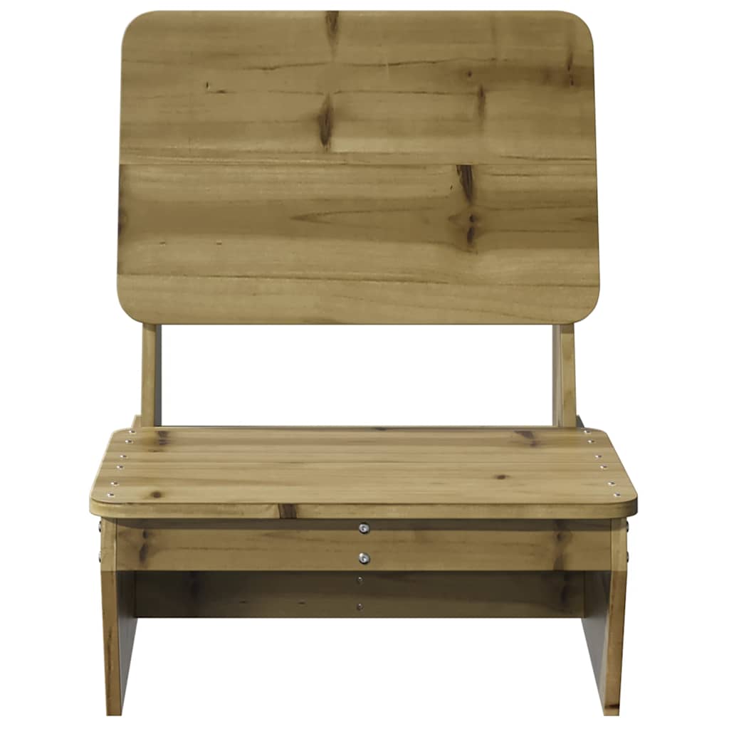 Tuinstoel 60x64x70,5 cm geïmpregneerd grenenhout