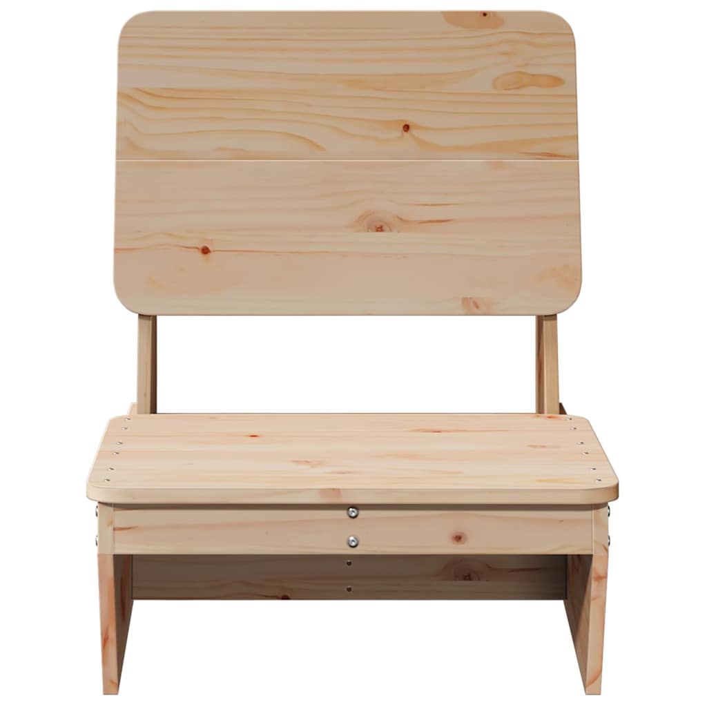 Tuinstoelen 2 st 60x64x70,5 cm massief grenenhout