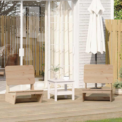 Tuinstoelen 2 st 60x64x70,5 cm massief grenenhout