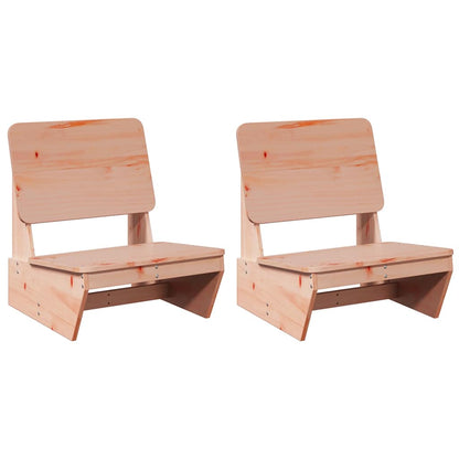 Tuinstoelen 2 st 60x64x70,5 cm massief douglashout