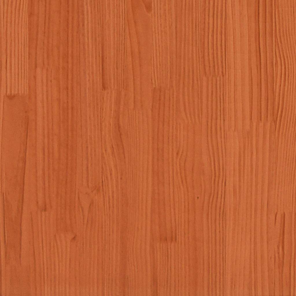 Tuinstoel 60x52,5x72 cm massief grenenhout wasbruin