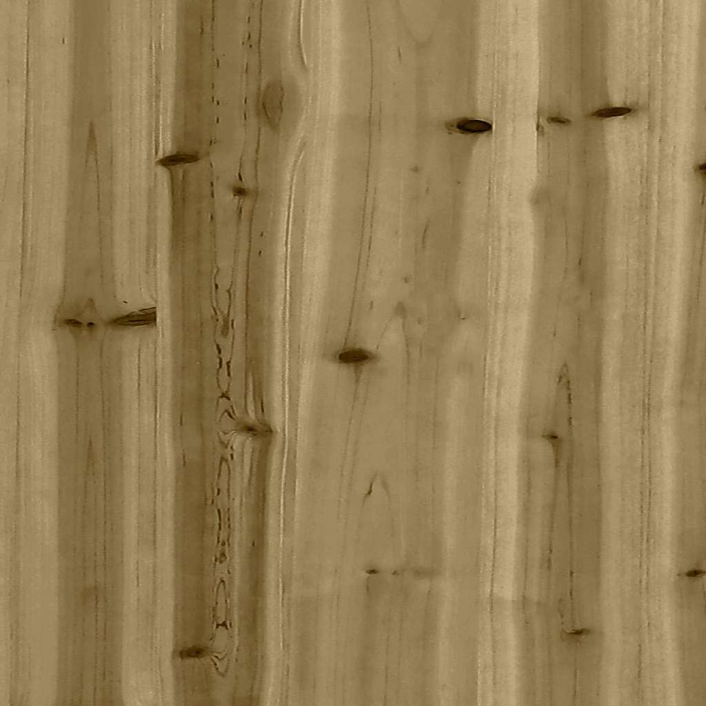 Tuinstoelen 2 st 60x52,5x72 cm geïmpregneerd hout