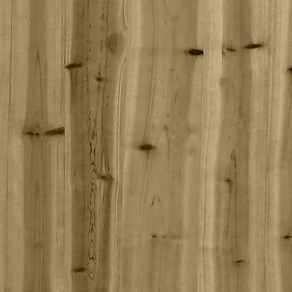 Tuinstoelen 2 st 60x52,5x72 cm geïmpregneerd hout