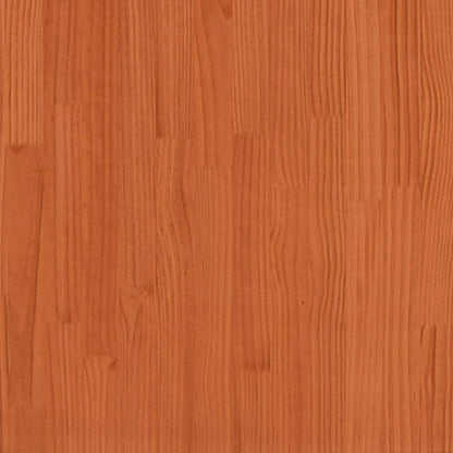 Tuinstoel Adirondack 75x77x77 cm massief grenenhout wasbruin