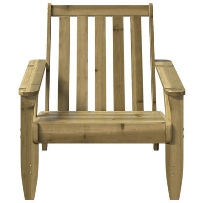 Tuinstoel Adirondack 75x77x77 cm geïmpregneerd hout
